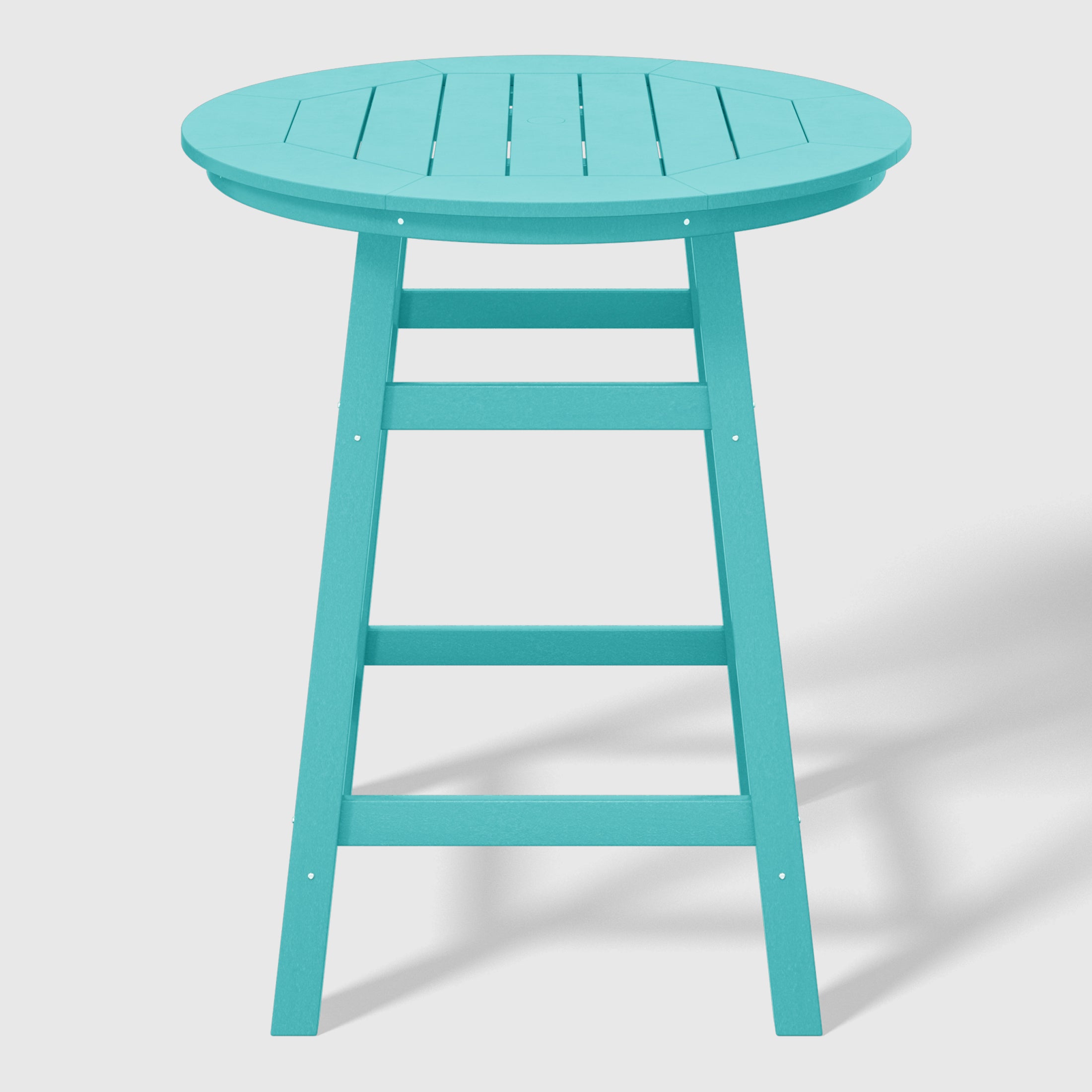 Stockholm All-Weather Outdoor 35" Round Counter Table (37" Height) Seahawk Designs Patio Bar Tables