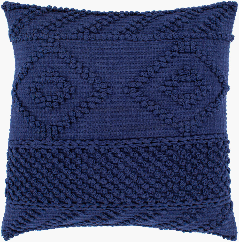 Merdo Accent Pillow — Dark Blue