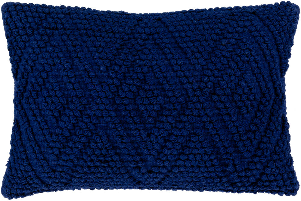 Merdo Lumbar Pillow — Dark Blue