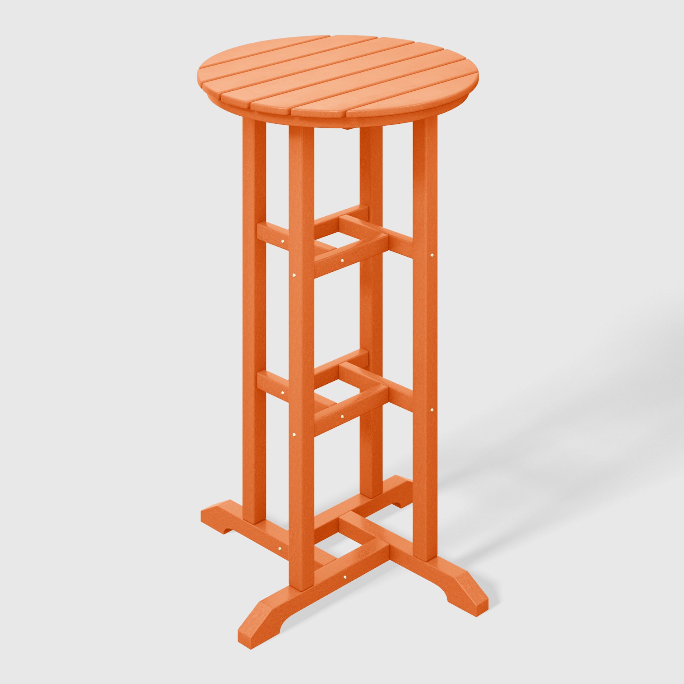 Stockholm All-Weather Outdoor Round Bar Bistro Table (42" Height) Seahawk Designs Patio Bar Tables