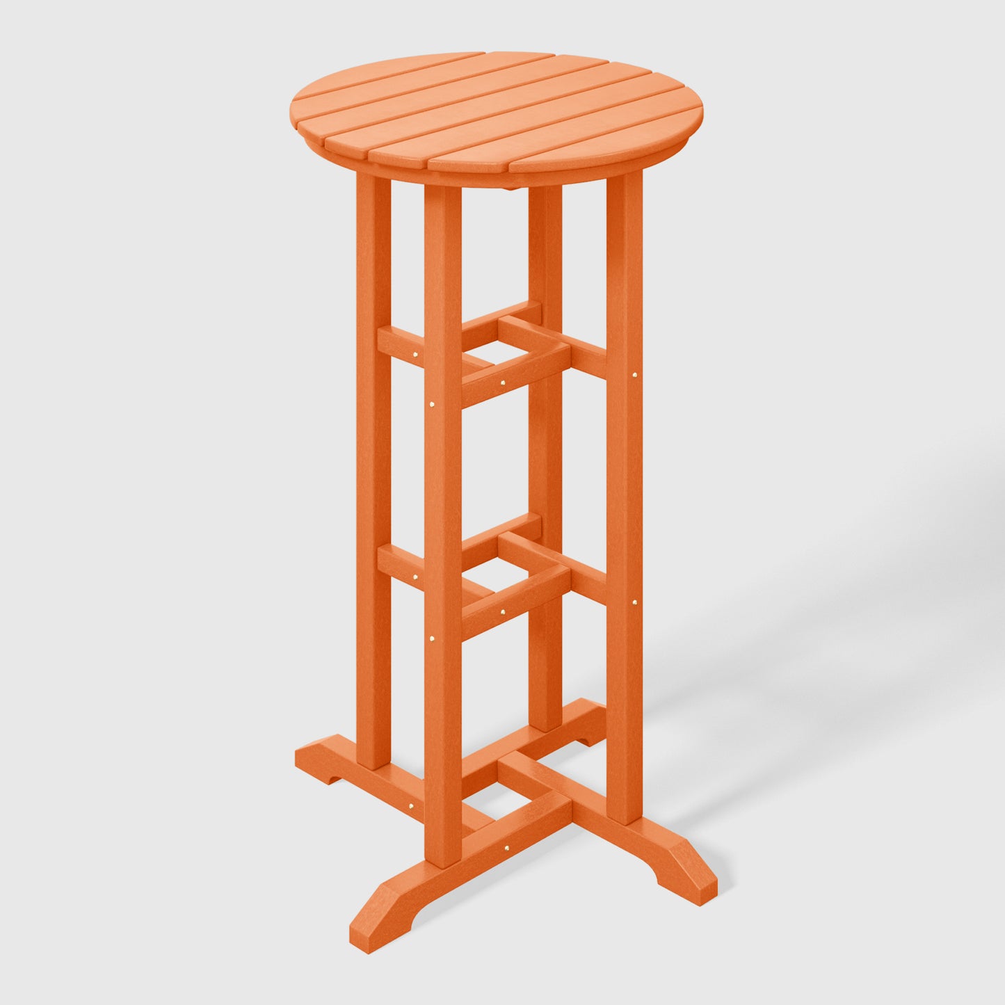 Stockholm All-Weather Outdoor Round Bar Bistro Table (42" Height) Seahawk Designs Patio Bar Tables