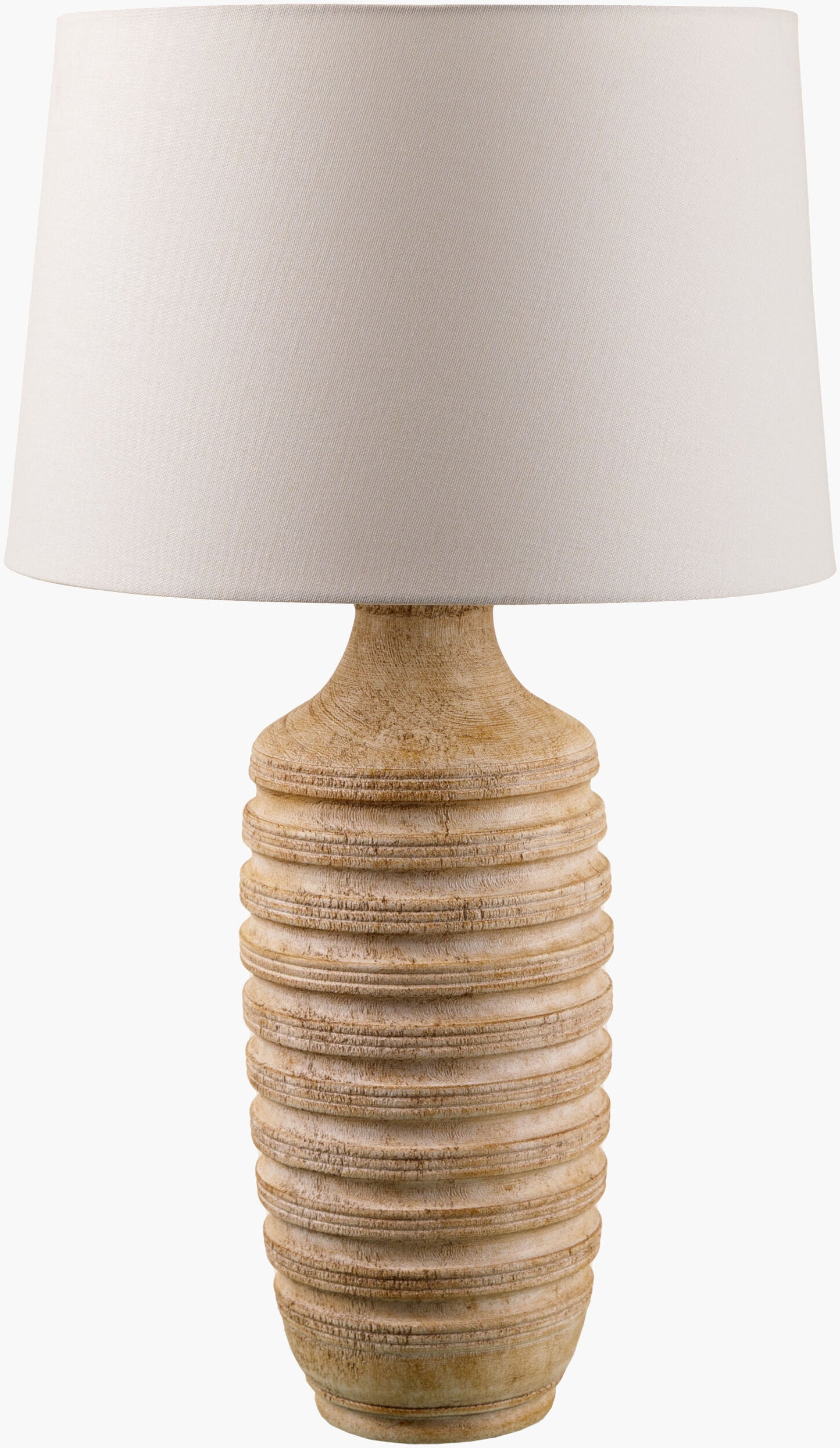 Mindra Accent Table Lamp — Brown