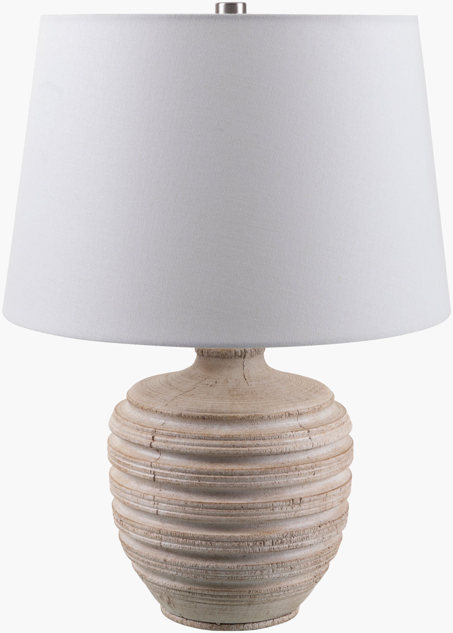 Mindra Accent Table Lamp — Brown