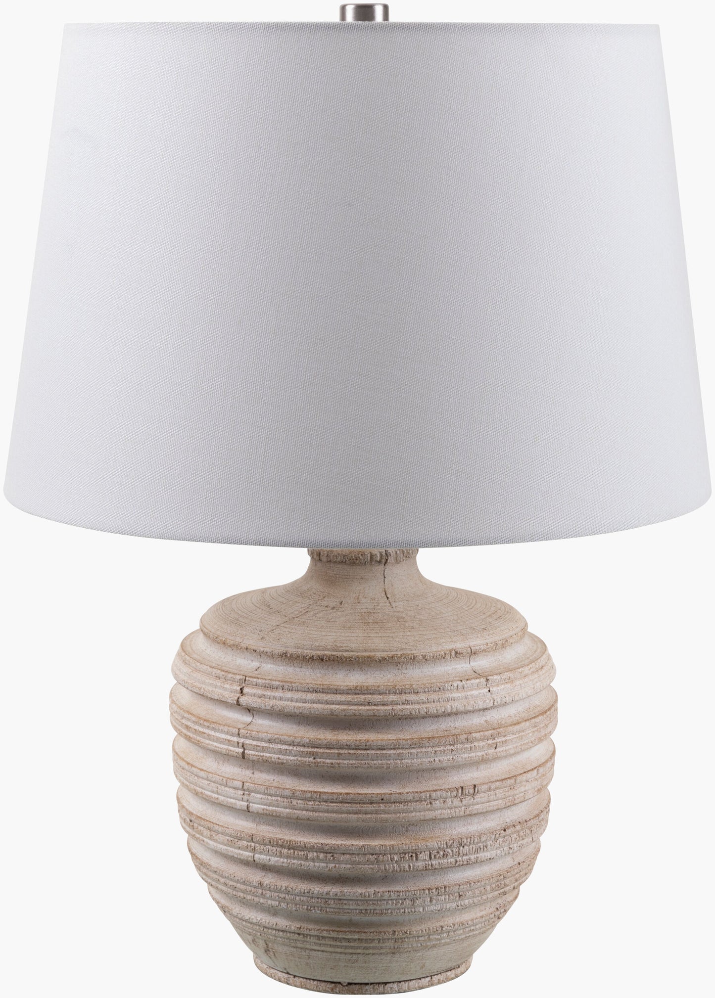 Mindra Accent Table Lamp — Brown