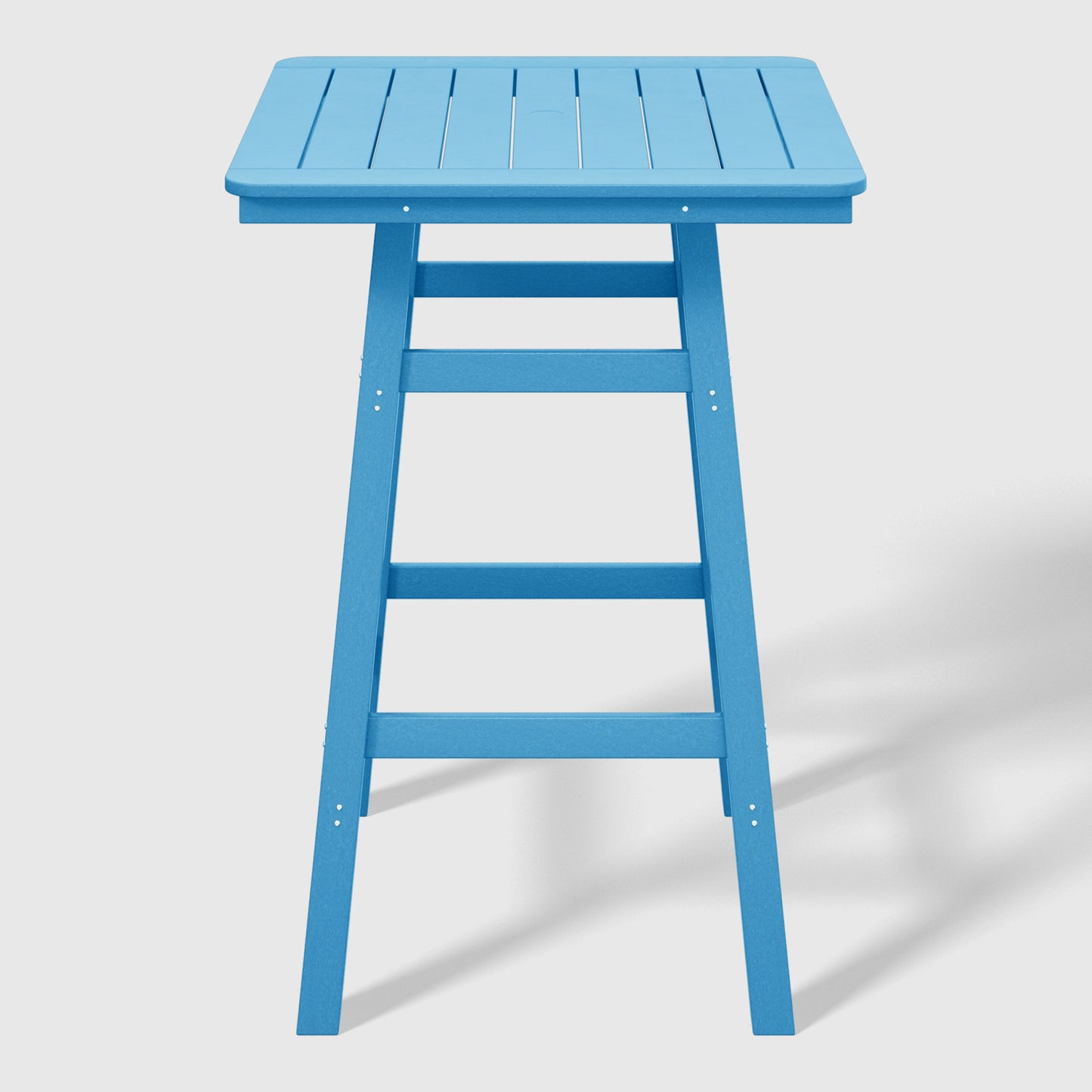 Stockholm All-Weather Outdoor 30" Square Bar Table (42" Height) Seahawk Designs Patio Bar Tables