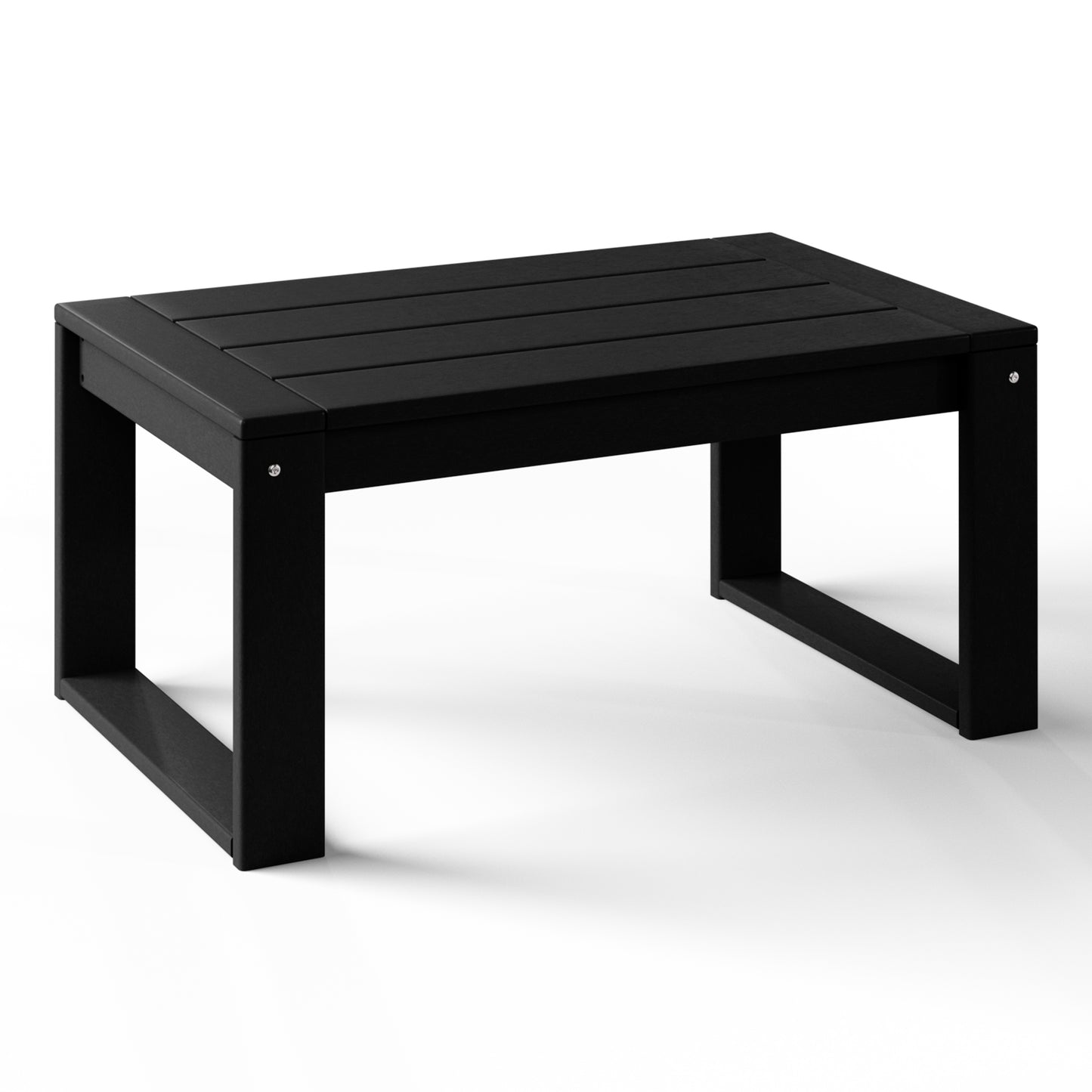 Signature All-Weather Outdoor Patio Coffee Table (35" Wide) Black Seahawk Designs Patio Coffee Tables