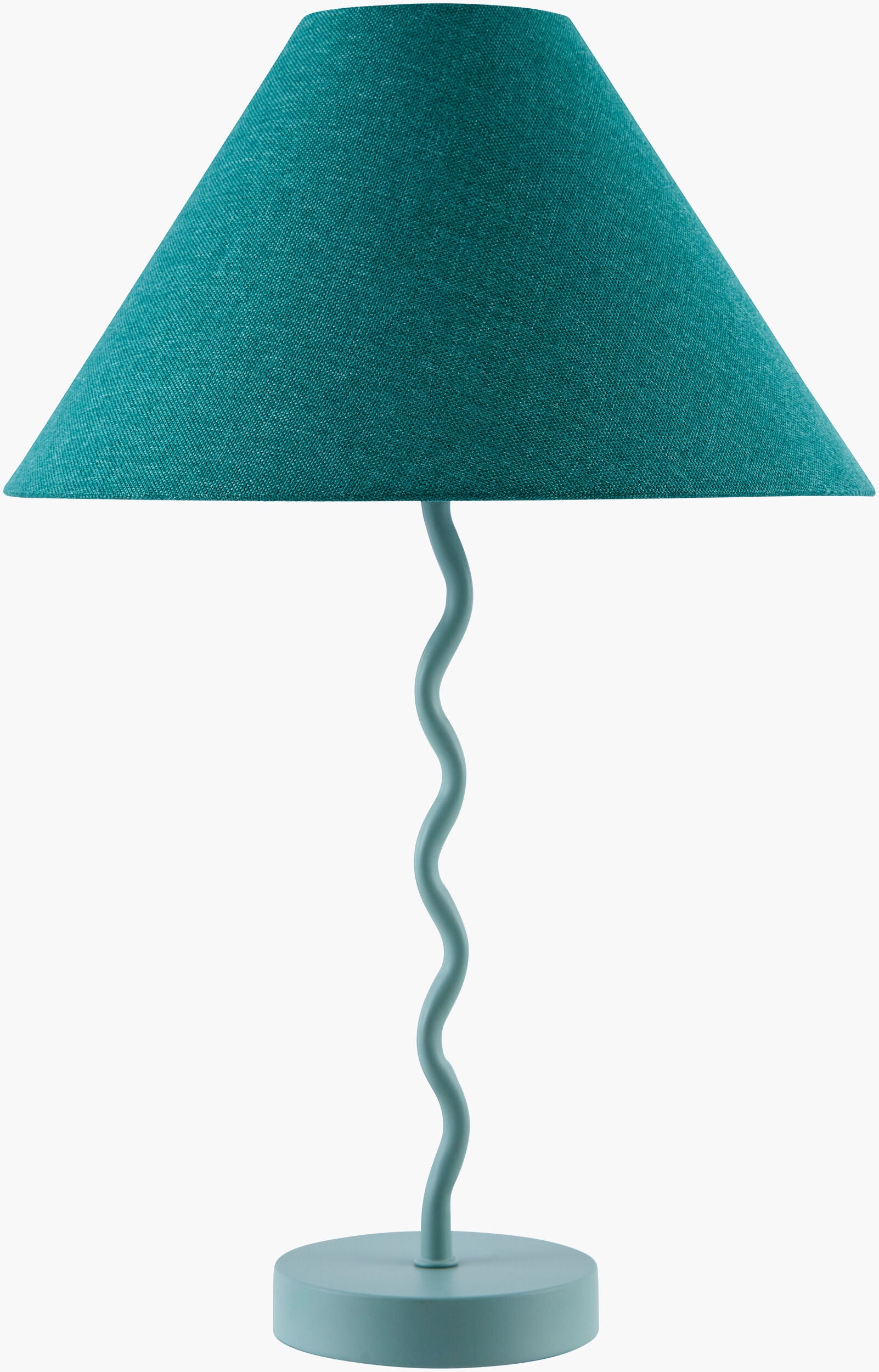 Meander Accent Table Lamp — Green