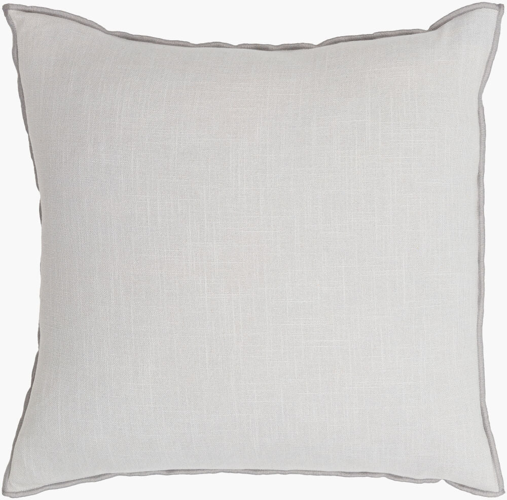 Merrow Accent Pillow — Gray/Light Gray