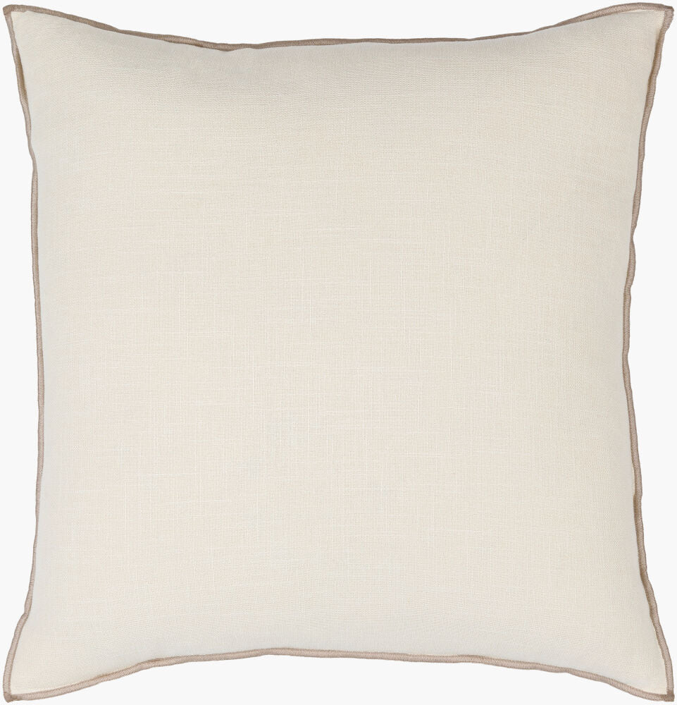 Merrow Accent Pillow — Beige/Taupe