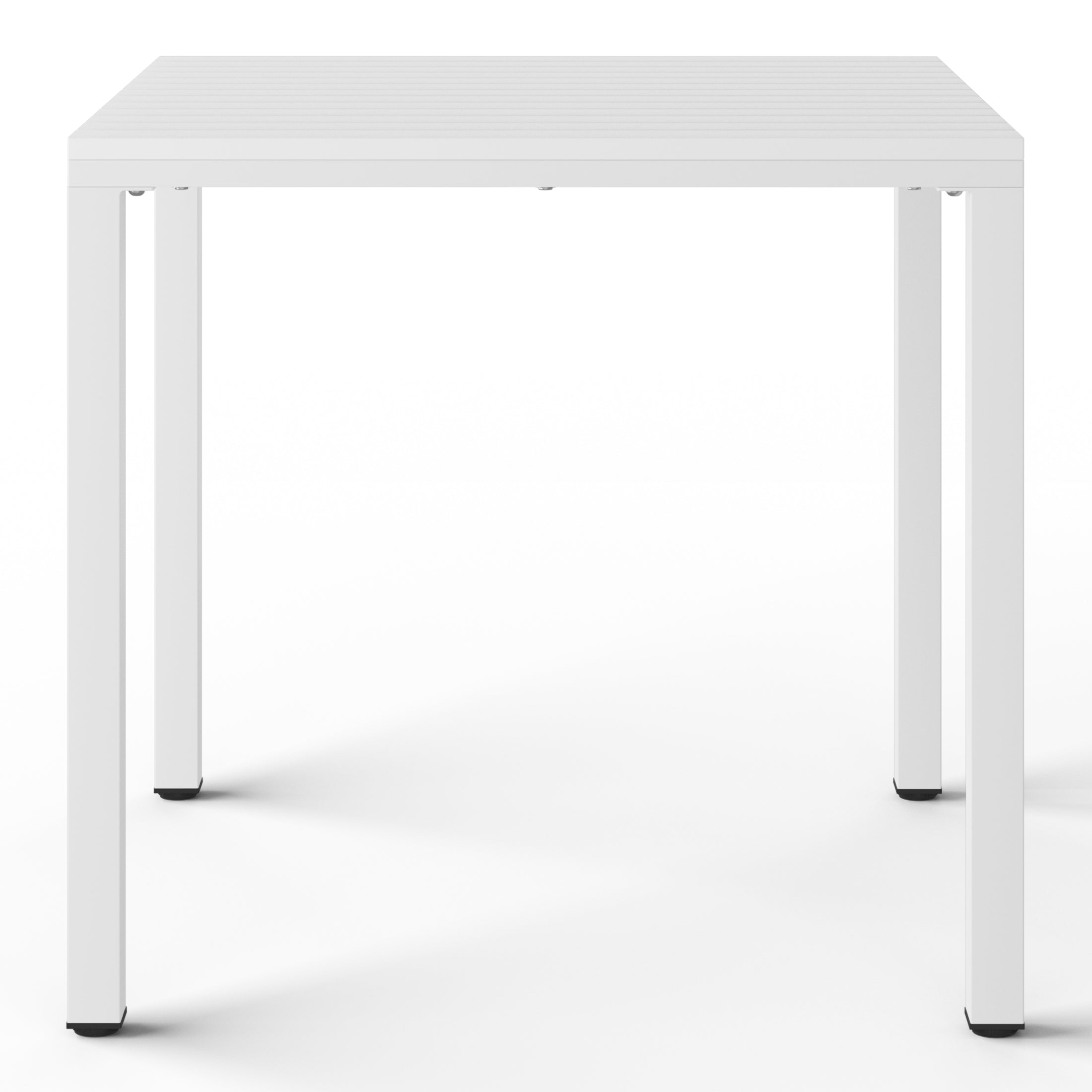 Polyform 31.5" Square Dining Table with Metal Frame Seahawk Designs Patio Dining Tables