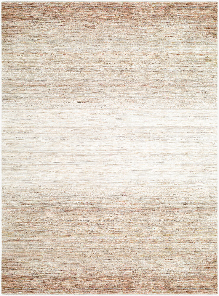 Mansfield Machine Woven Rug — Cream/Dark Brown