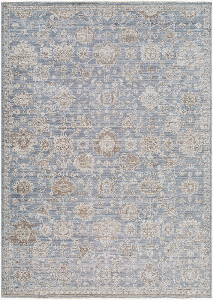Mansfield Machine Woven Rug — Brown/Cream