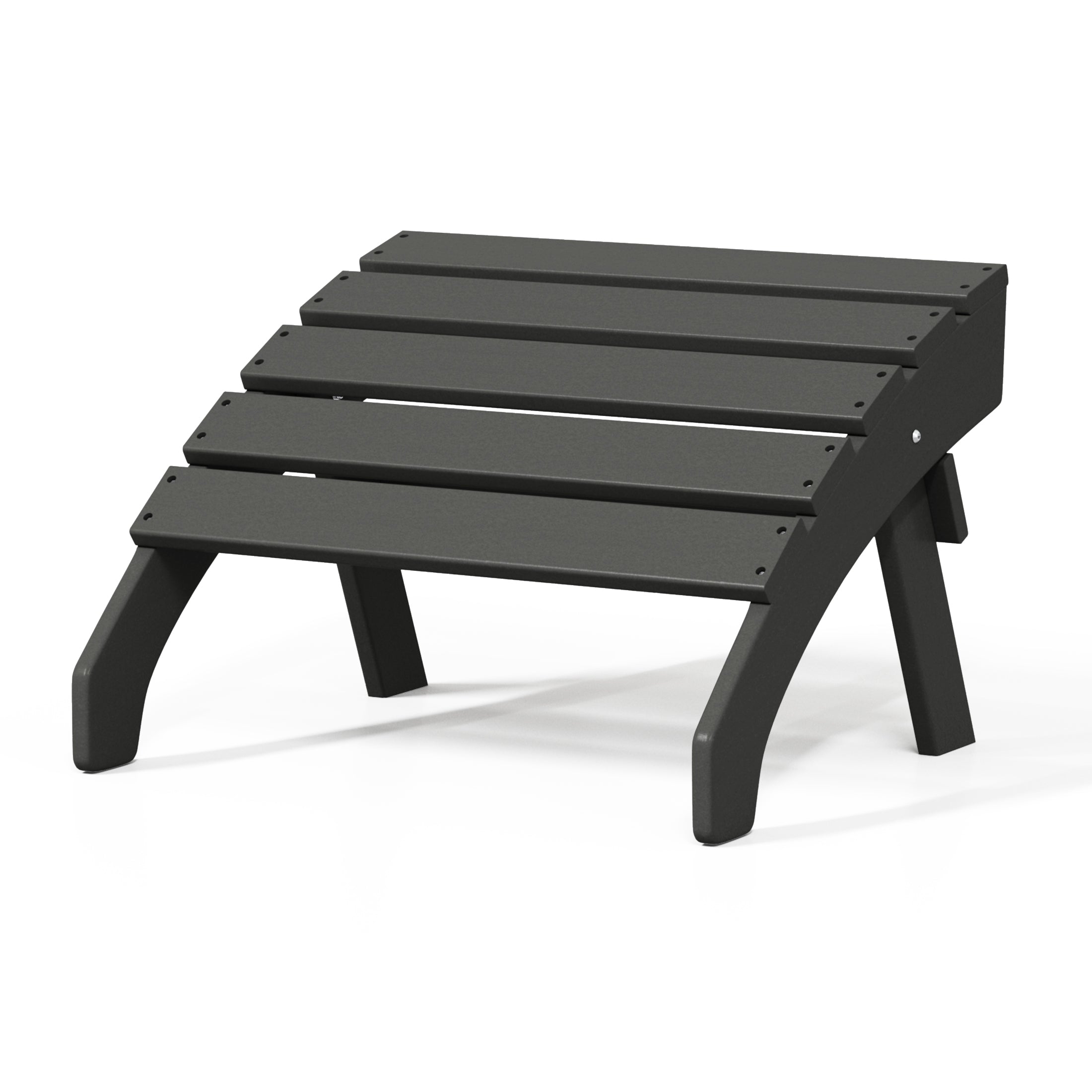 Westport All-Weather Outdoor Adirondack Folding Foot Rest/Ottoman Seahawk Designs Patio Ottomans