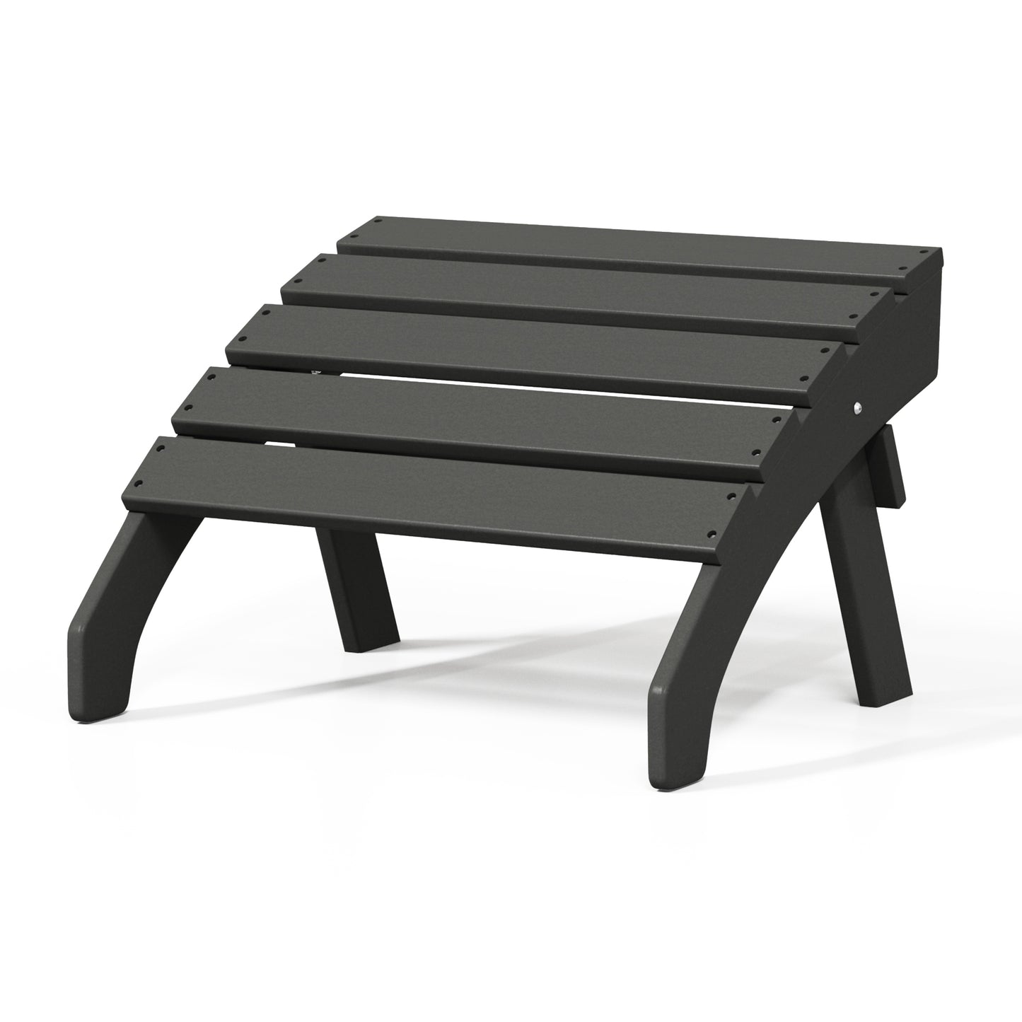 Westport All-Weather Outdoor Adirondack Folding Foot Rest/Ottoman Seahawk Designs Patio Ottomans