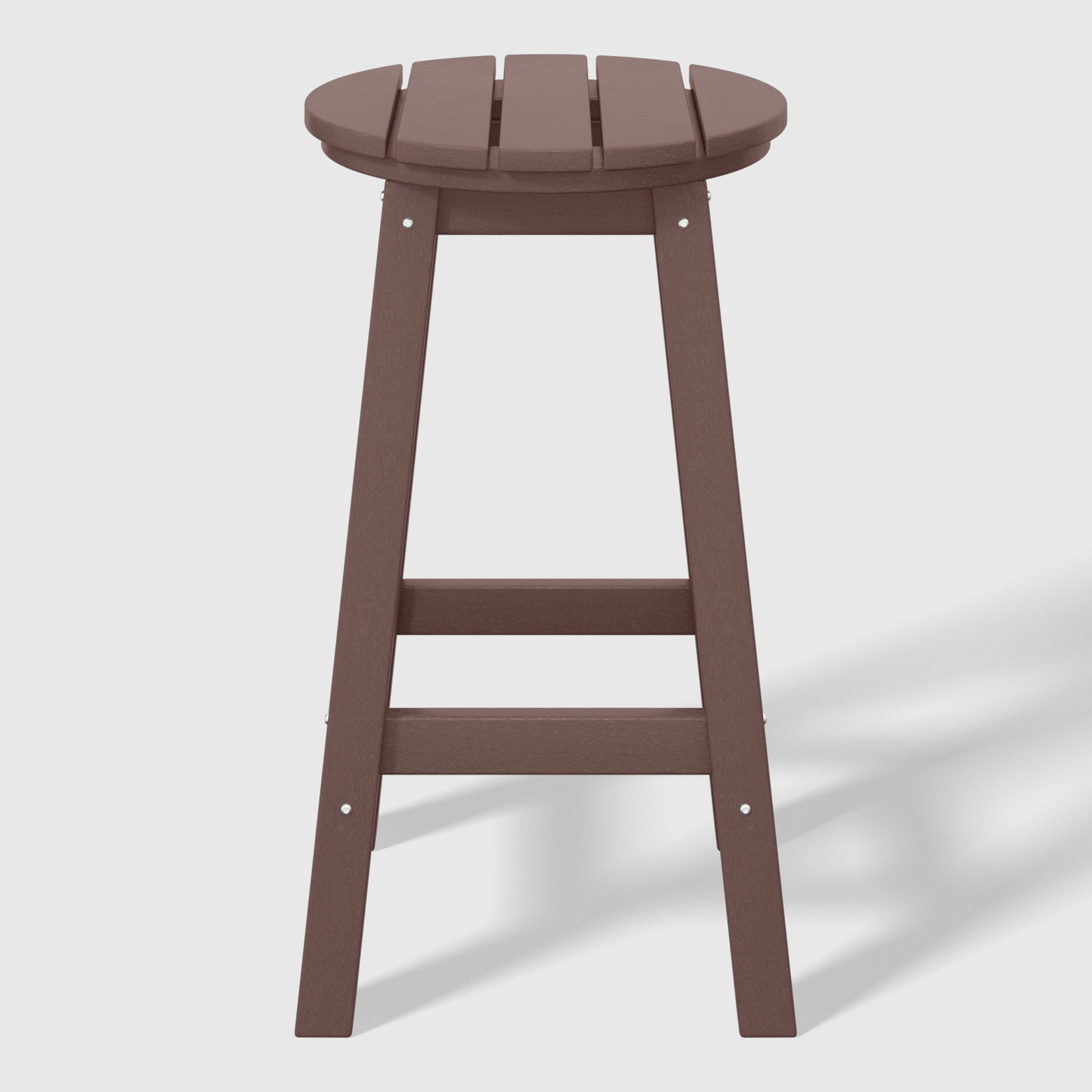Stockholm All-Weather Outdoor Round Counter Stool (24" Height) Seahawk Designs Patio Bar & Counter Stools
