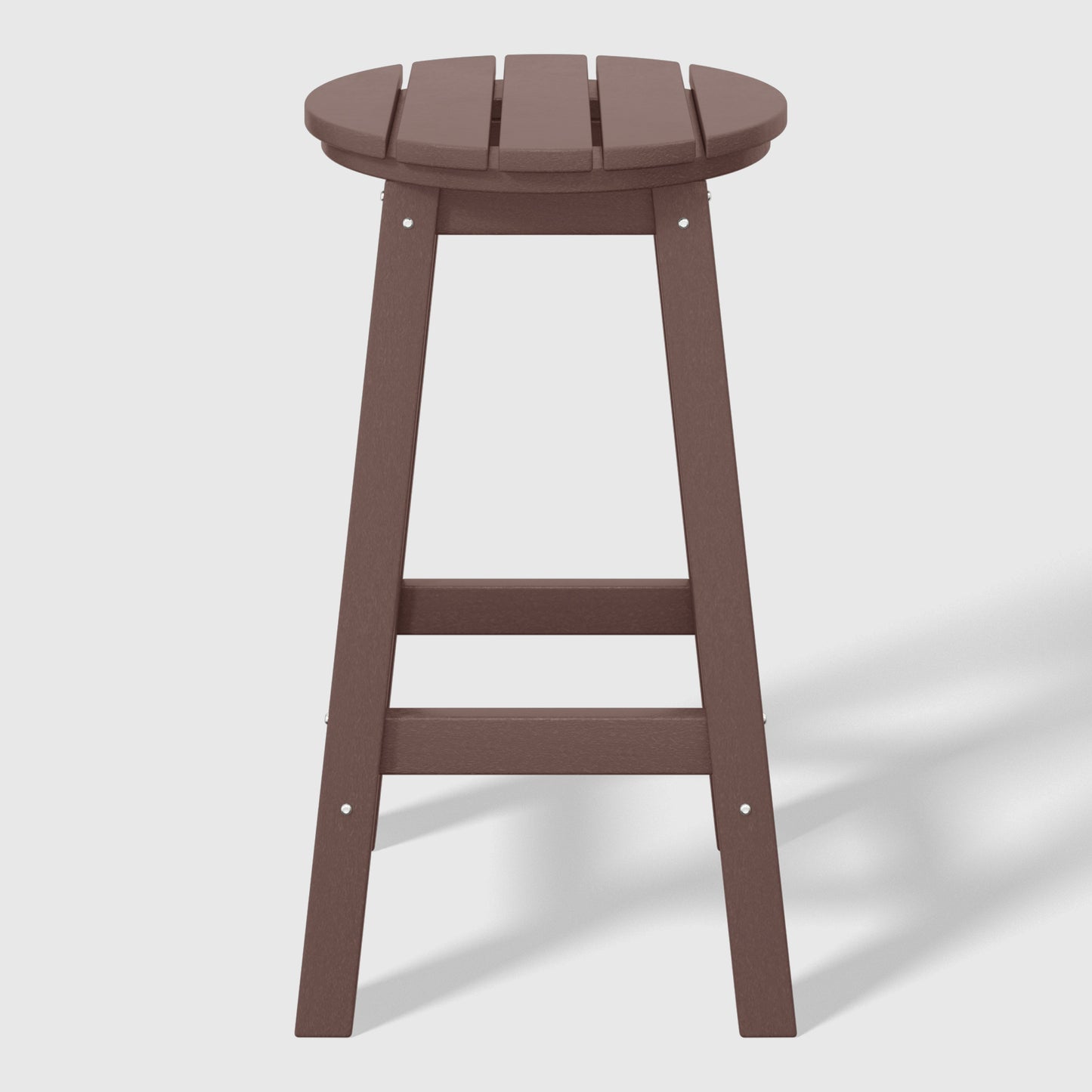 Stockholm All-Weather Outdoor Round Counter Stool (24" Height) Seahawk Designs Patio Bar & Counter Stools