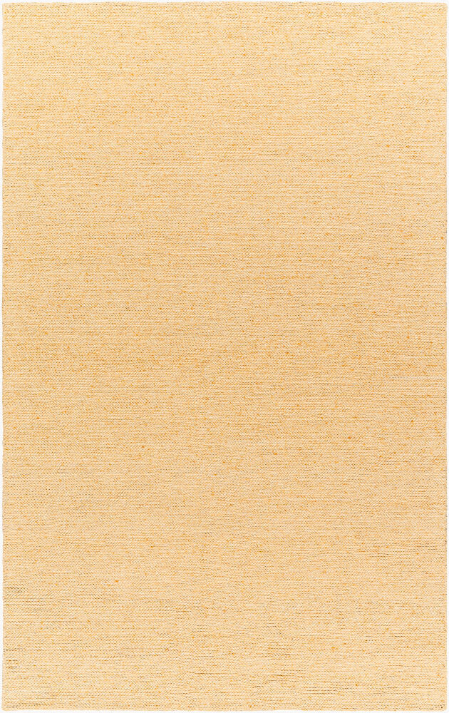 Mia Handmade Rug — Burnt Orange/Light Gray