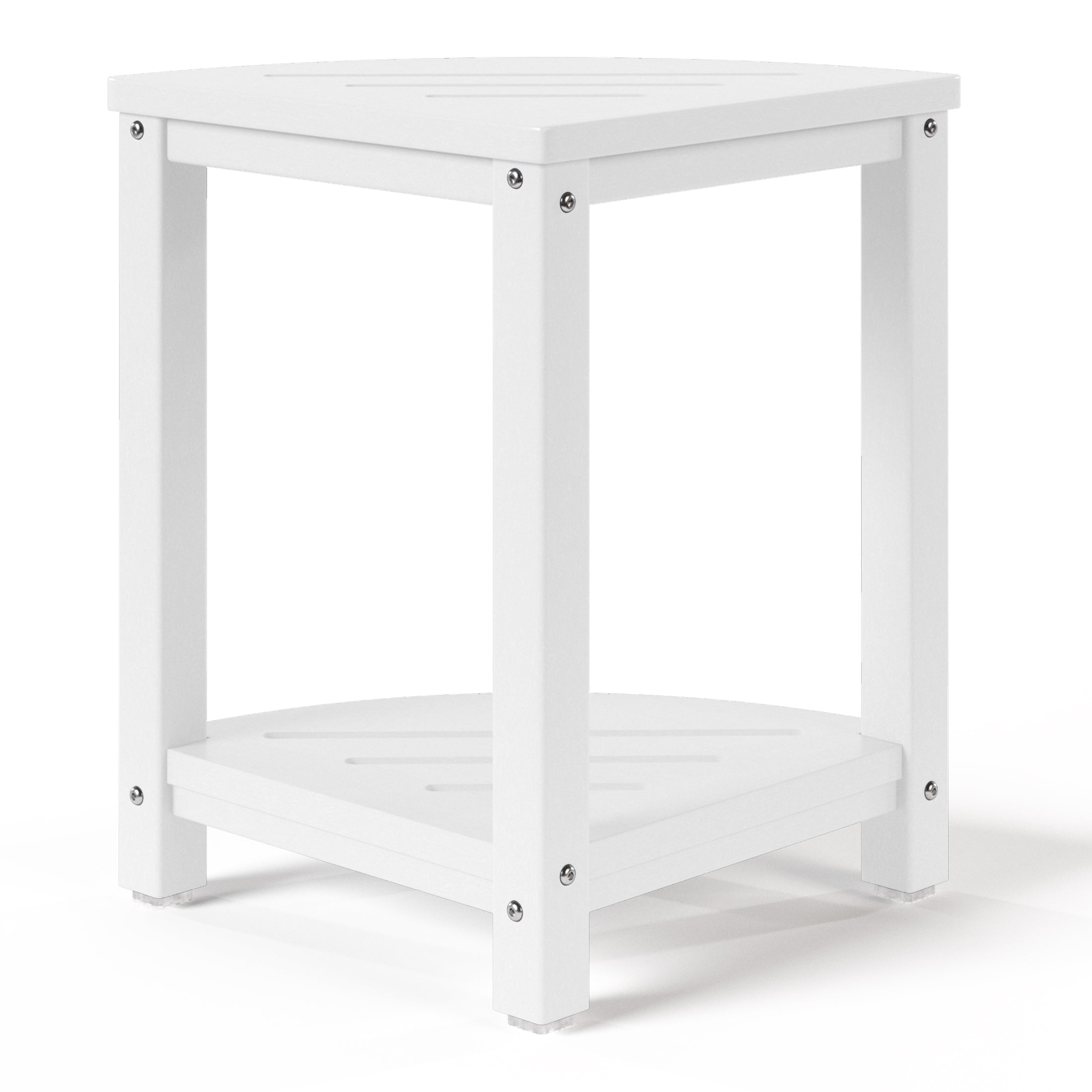 Cascade Bathroom Corner Bench/Table Seahawk Designs Shower Benches