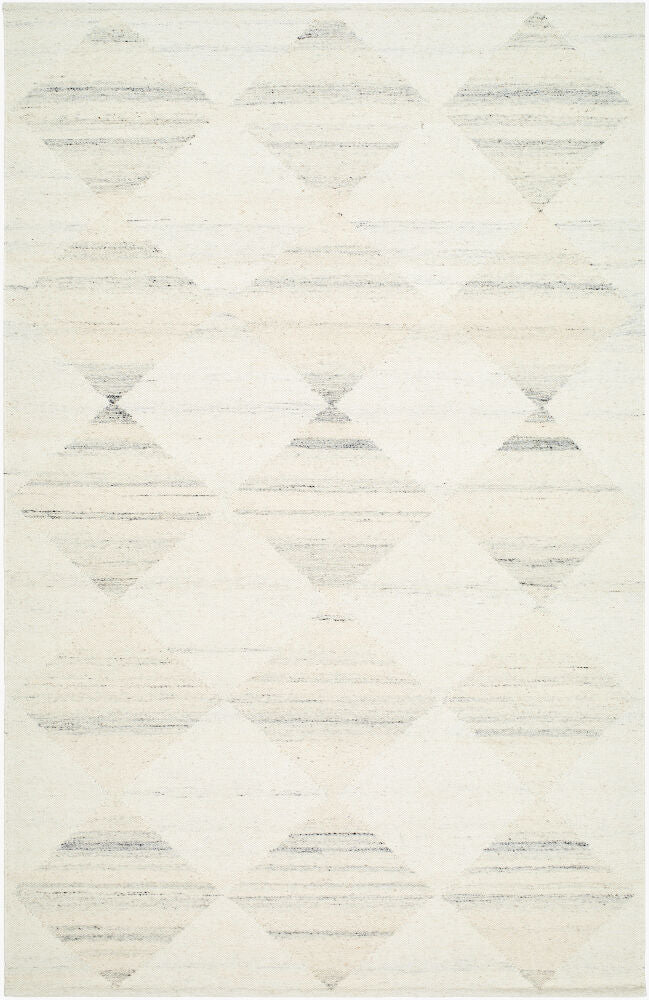 Midyat Handmade Rug — Black/Light Gray