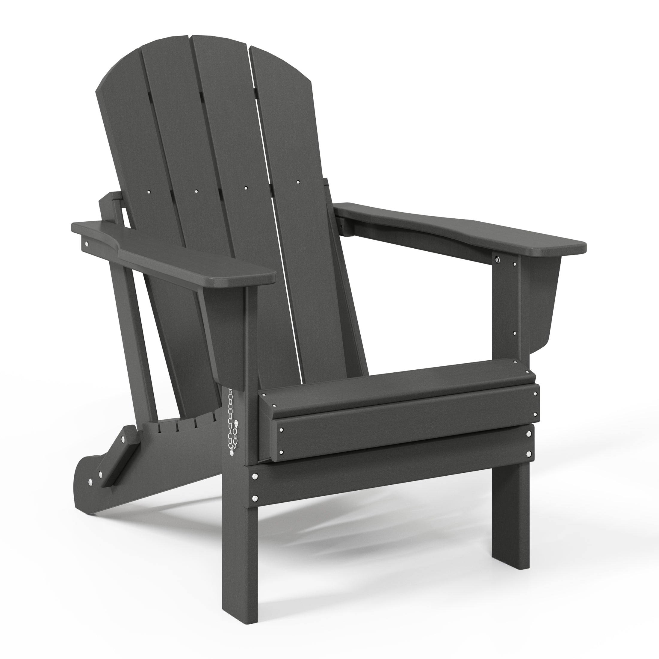 Chatham All-Weather Outdoor Folding Adirondack Chair Gray Seahawk Designs Adirondack Chairs