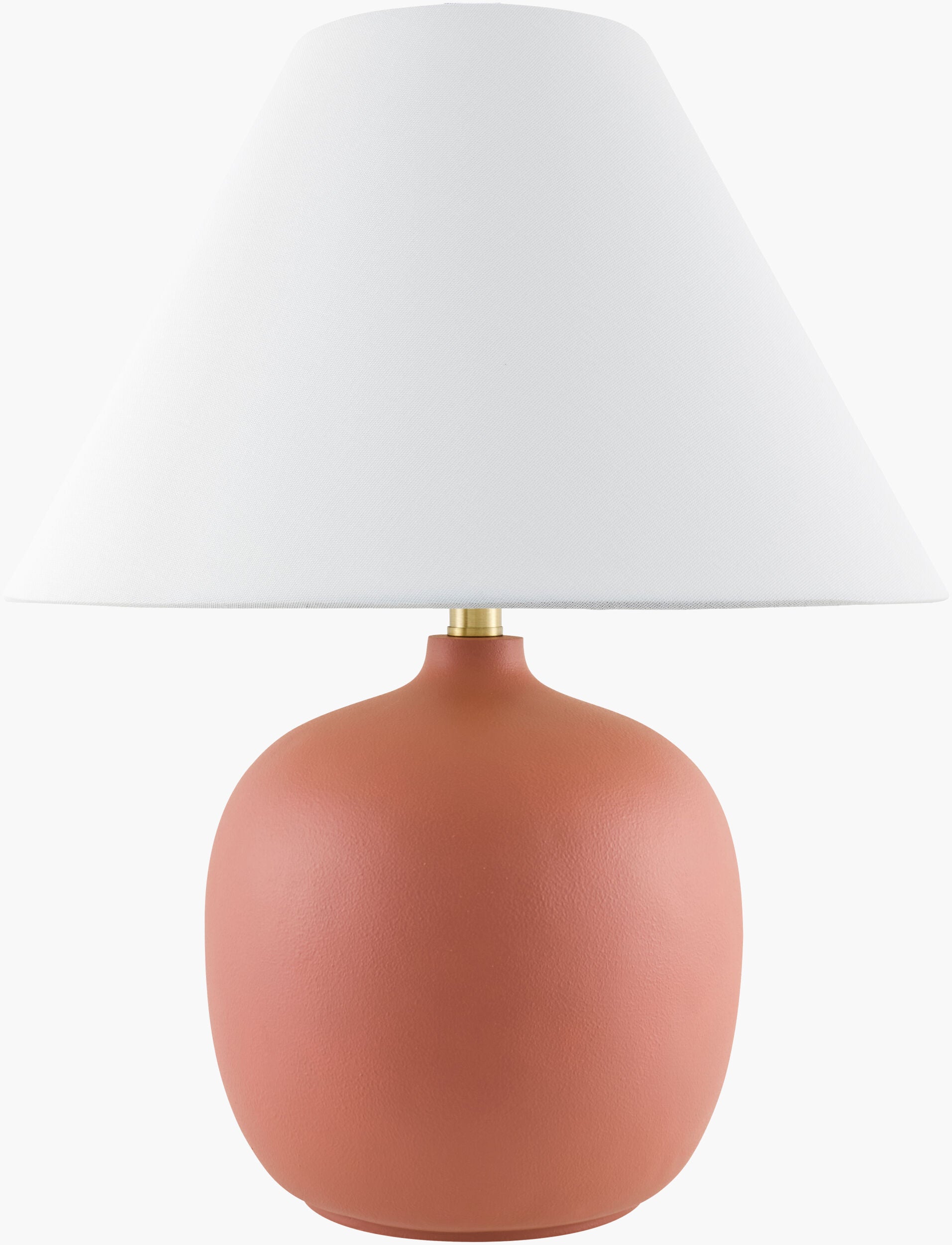 Makurdi Accent Table Lamp — Terracotta