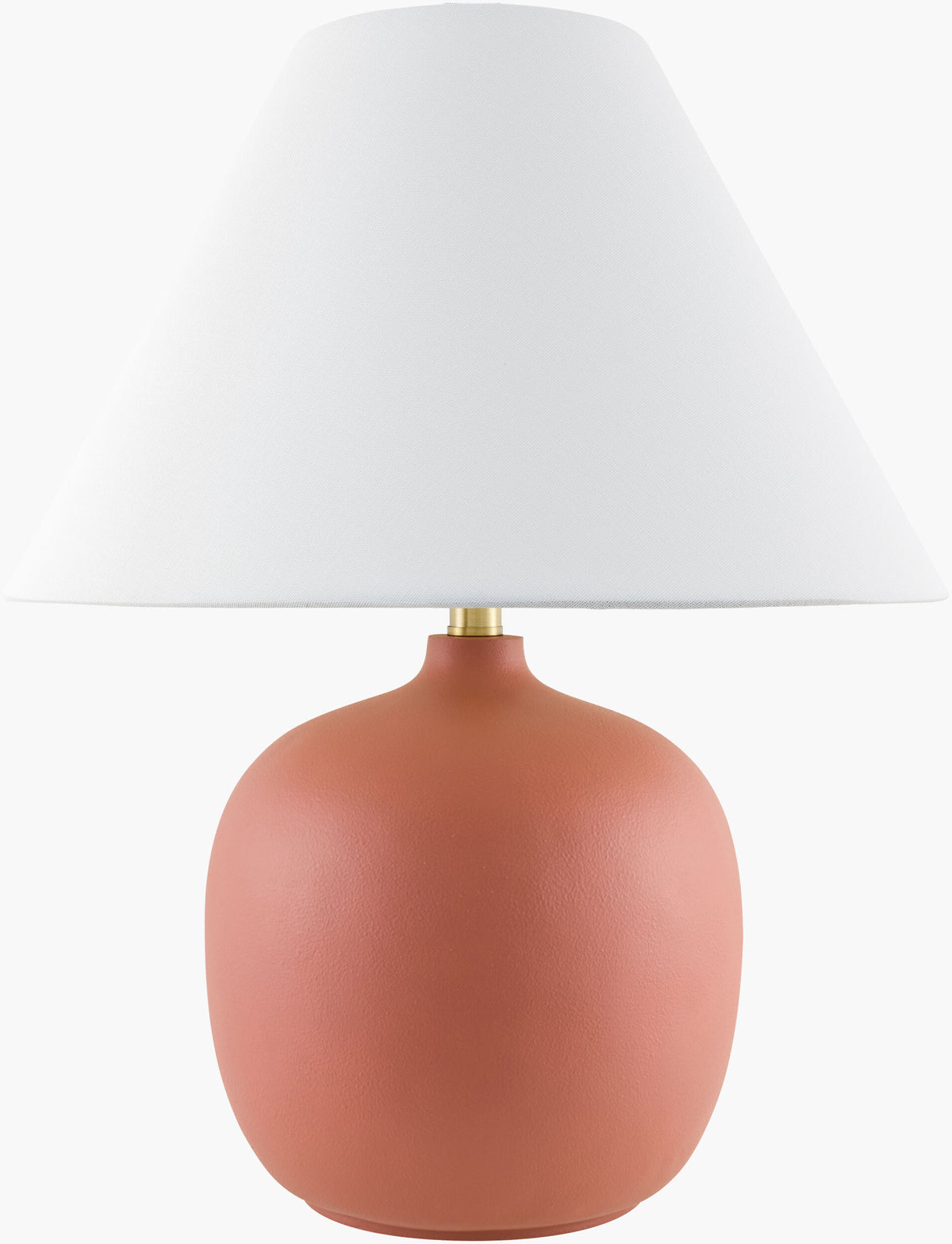 Makurdi Accent Table Lamp — Terracotta