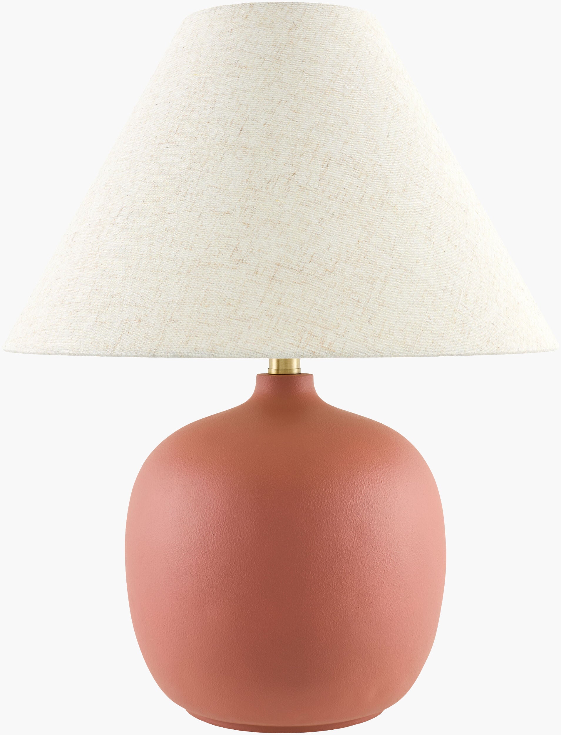 Makurdi Accent Table Lamp — Terracotta
