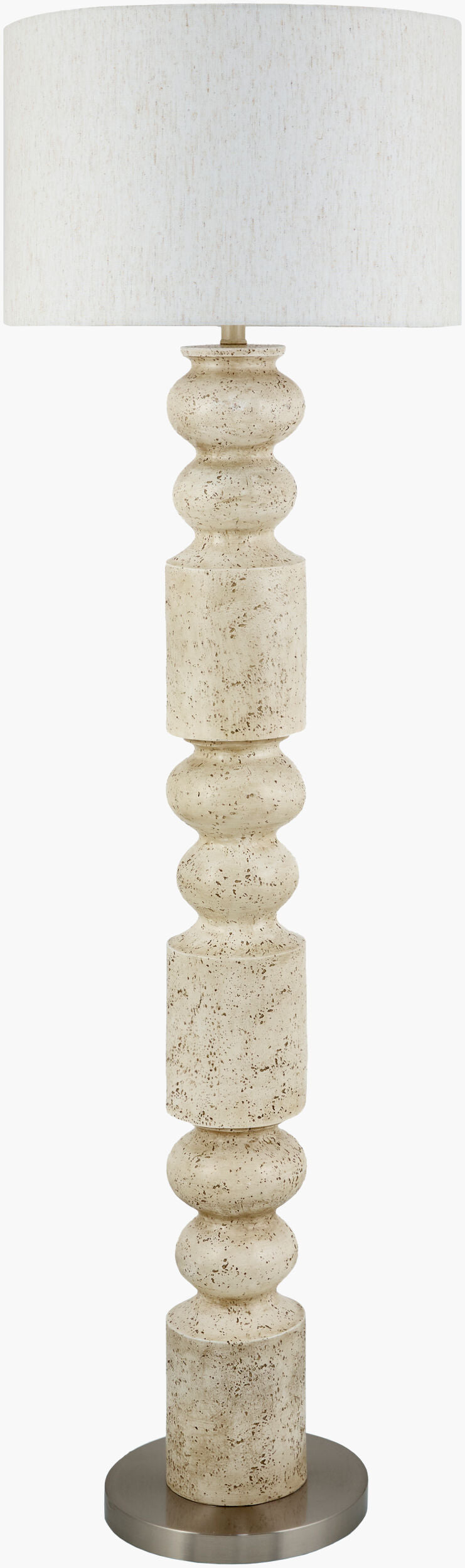 Maluku Accent Floor Lamp — Cream