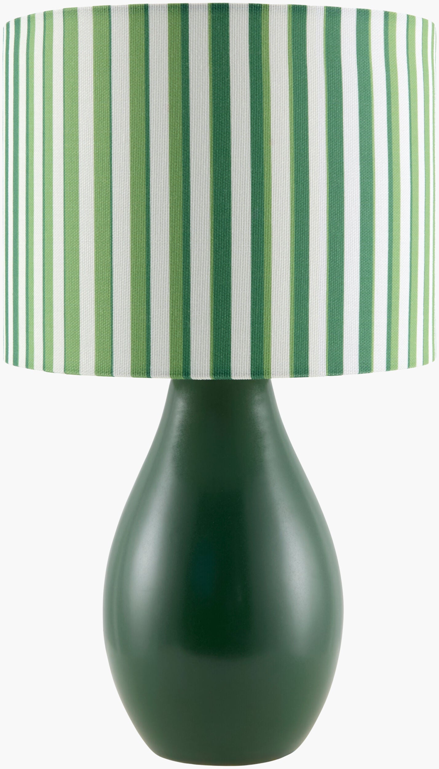 Melbu Accent Table Lamp — Dark Green