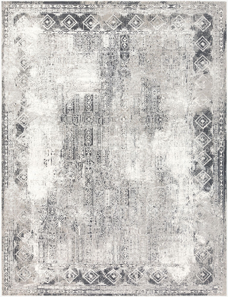 Milano Machine Woven Rug — Charcoal/Gray