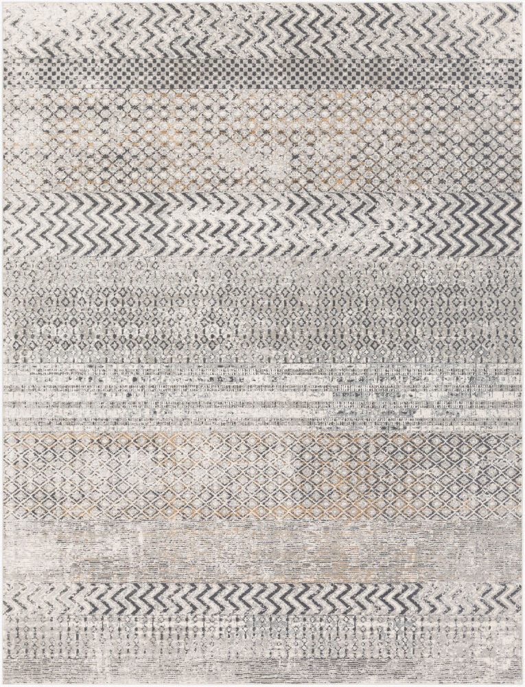 Milano Machine Woven Rug — Charcoal/Gray