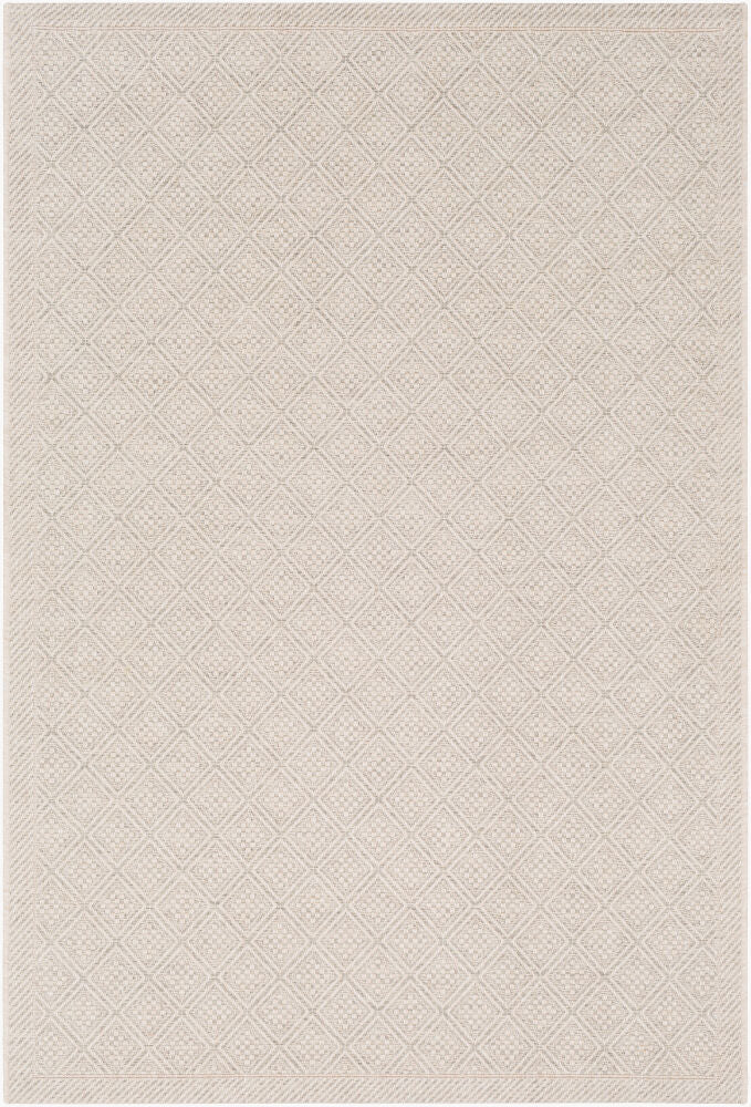 Marmaris Machine Woven Rug — Beige/Light Gray