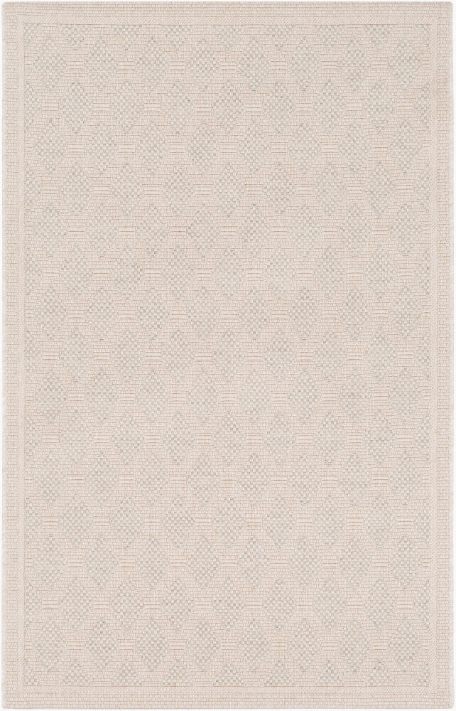 Marmaris Machine Woven Rug — Beige/Light Gray