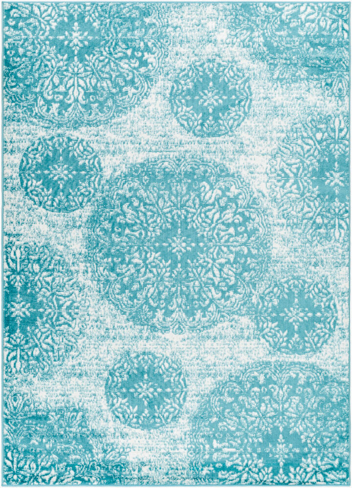 Monte Carlo Machine Woven Rug — Charcoal/Rust
