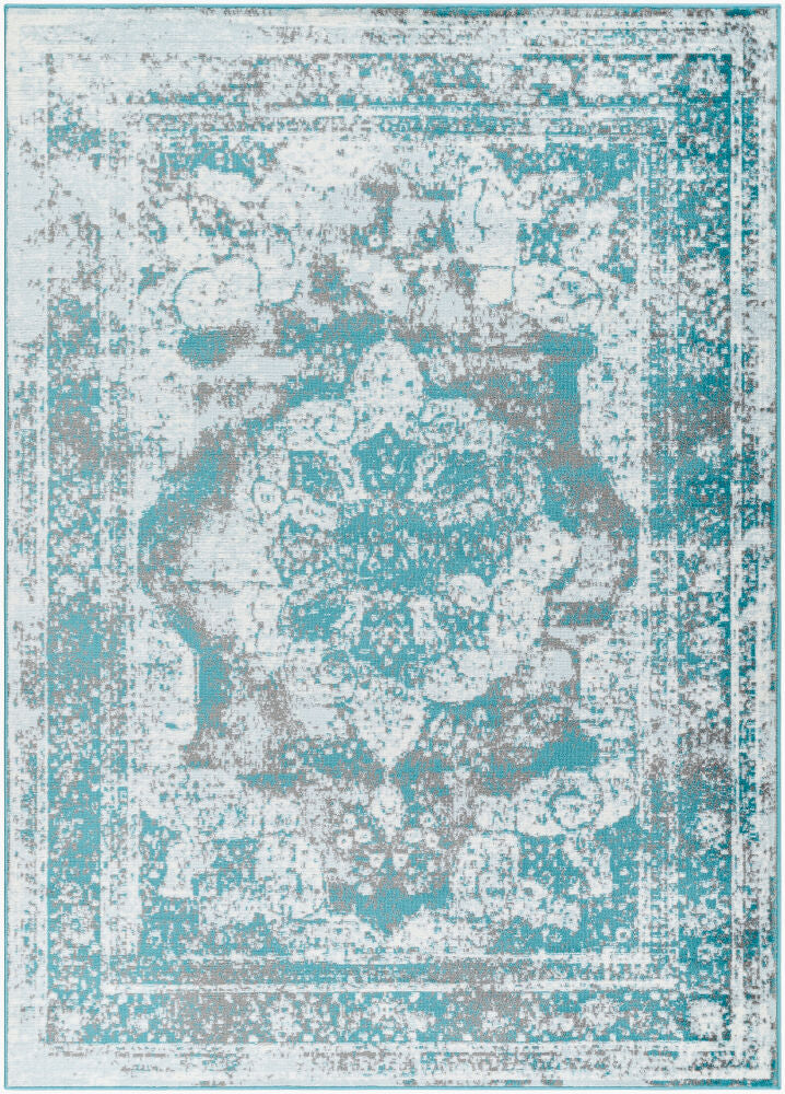 Monte Carlo Machine Woven Rug — Charcoal/Dark Brown