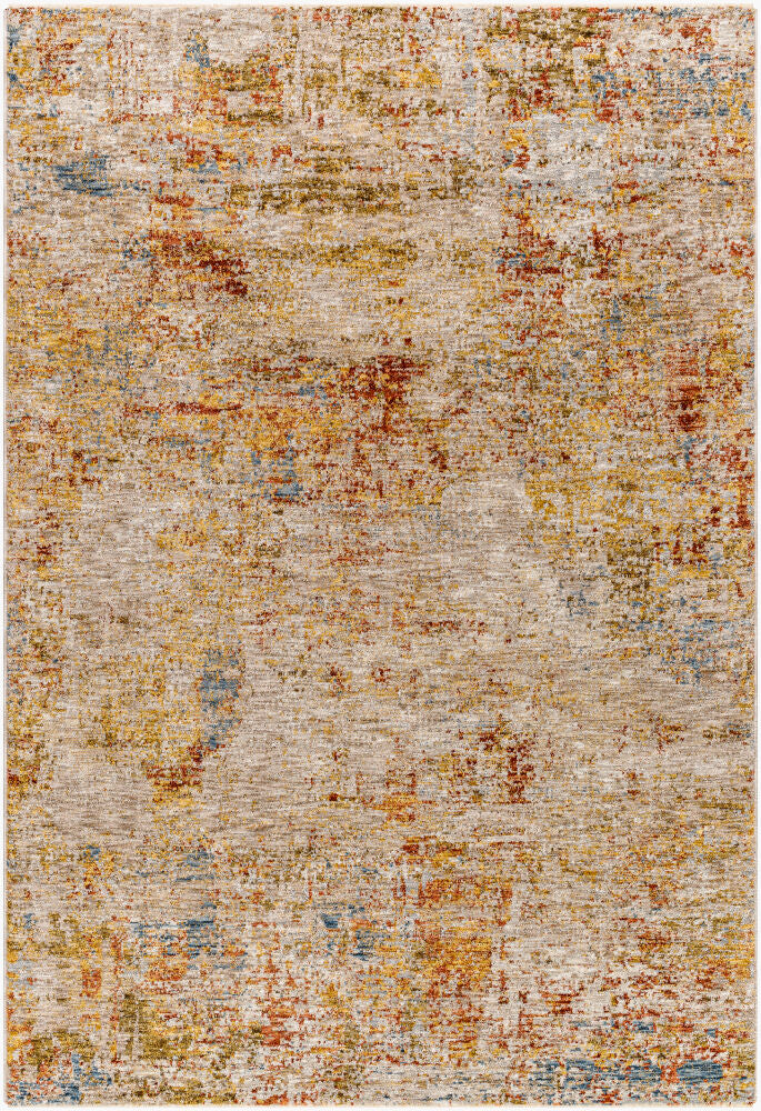 Mona Lisa Machine Woven Rug — Burgandy/Dark Blue