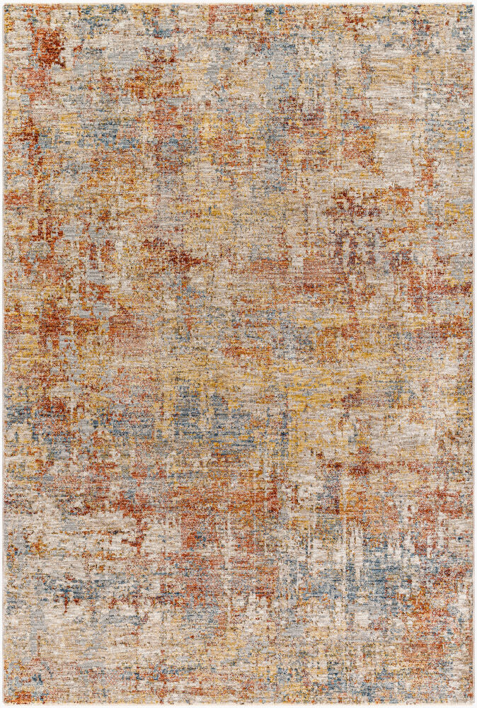 Mona Lisa Machine Woven Rug — Burgandy/Dark Blue