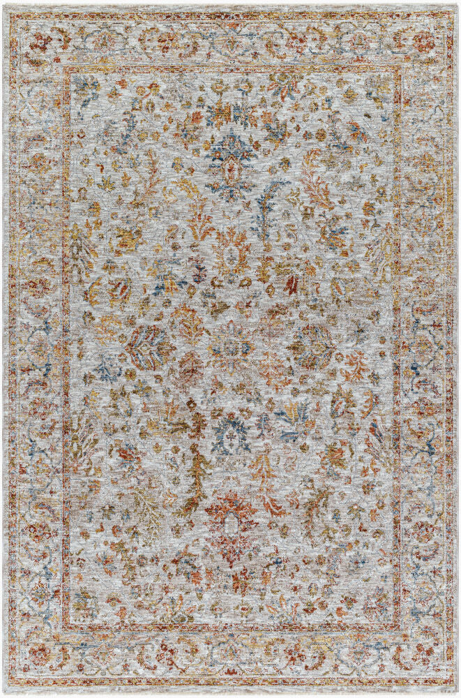 Mona Lisa Machine Woven Rug — Burgandy/Dark Blue