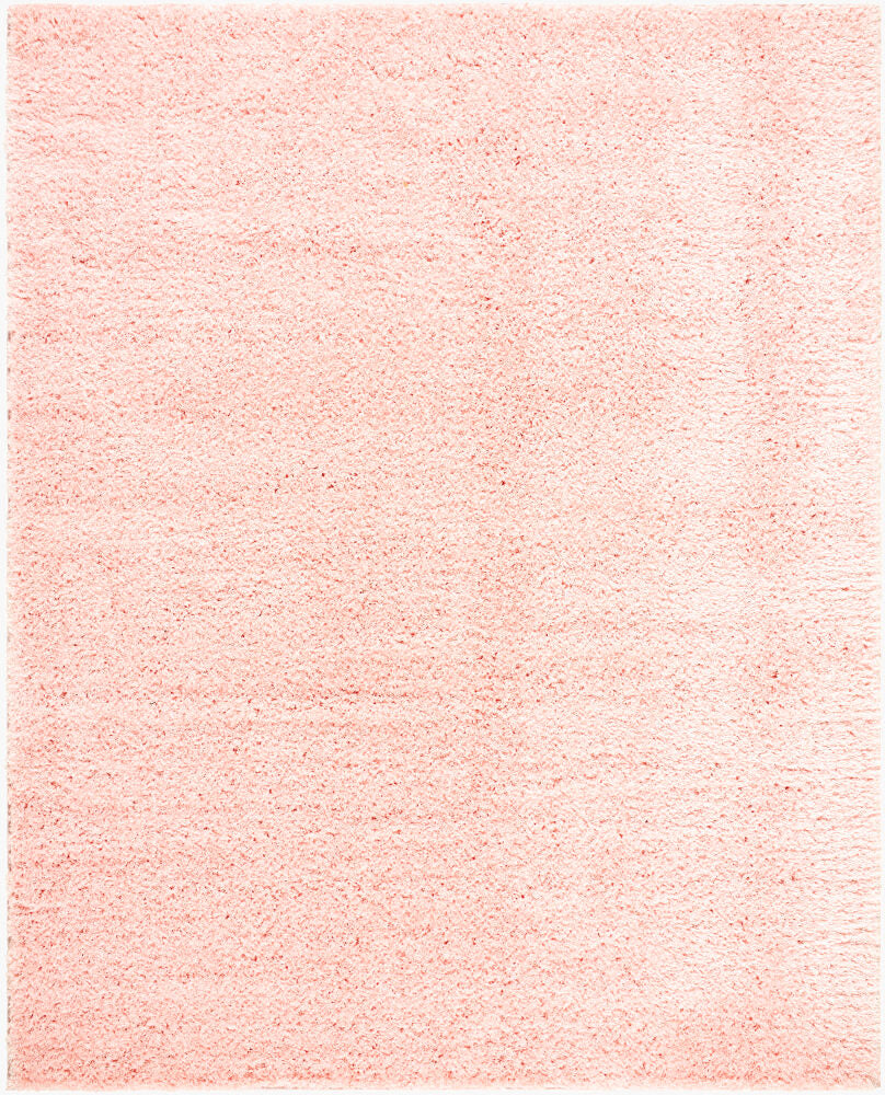 Moda Shag Machine Woven Rug — Light Pink