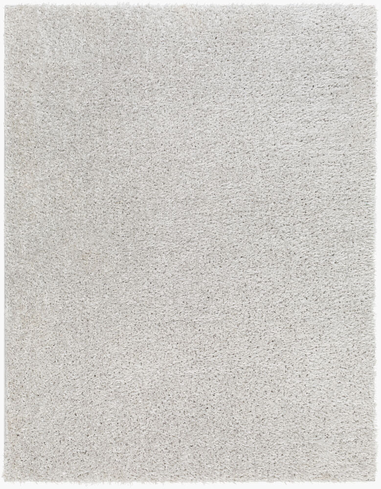Moda Shag Machine Woven Rug — Light Gray