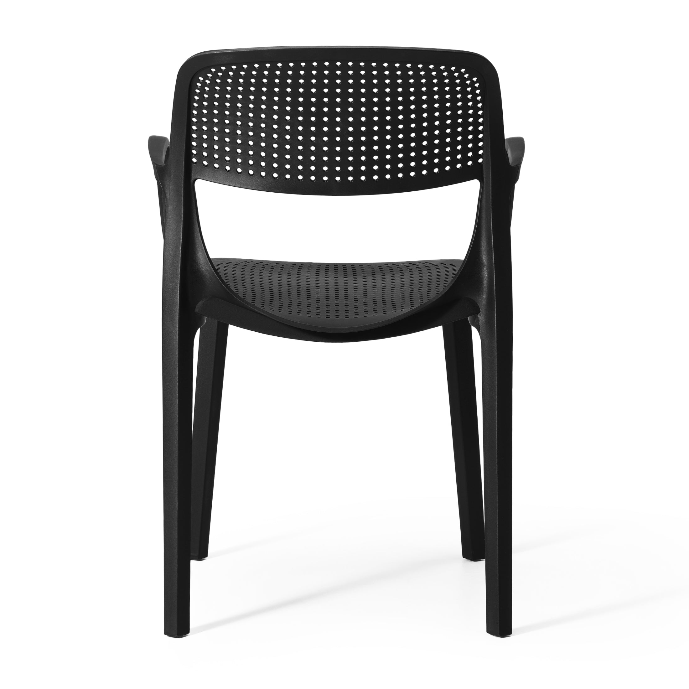 Polyform Stacking Dining Arm Chair (Set of 2) Seahawk Designs Patio Dining Chairs