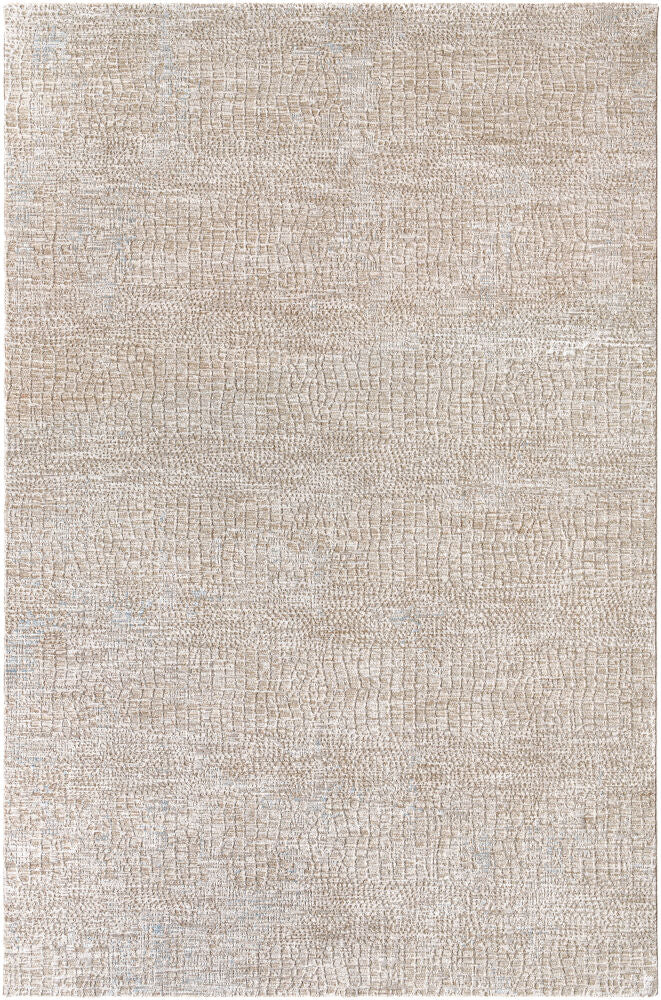 Masterpiece Machine Woven Rug — Ice Blue/Light Gray