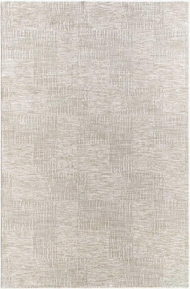 Masterpiece Machine Woven Rug — Cream/Light Gray