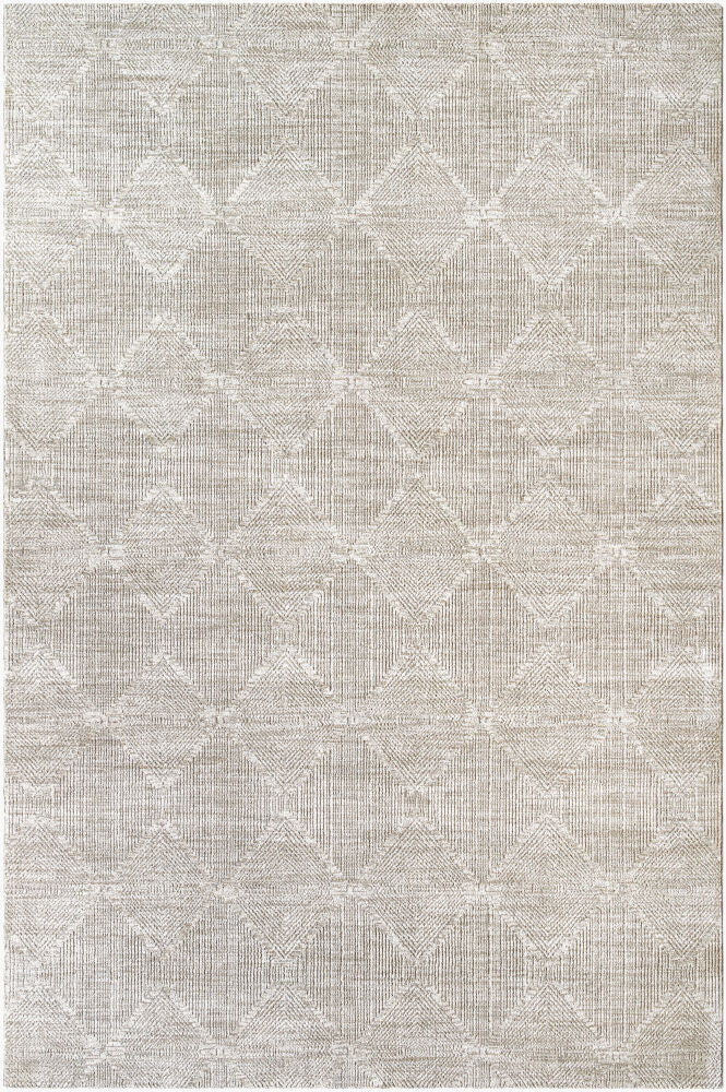 Masterpiece Machine Woven Rug — Cream/Light Gray
