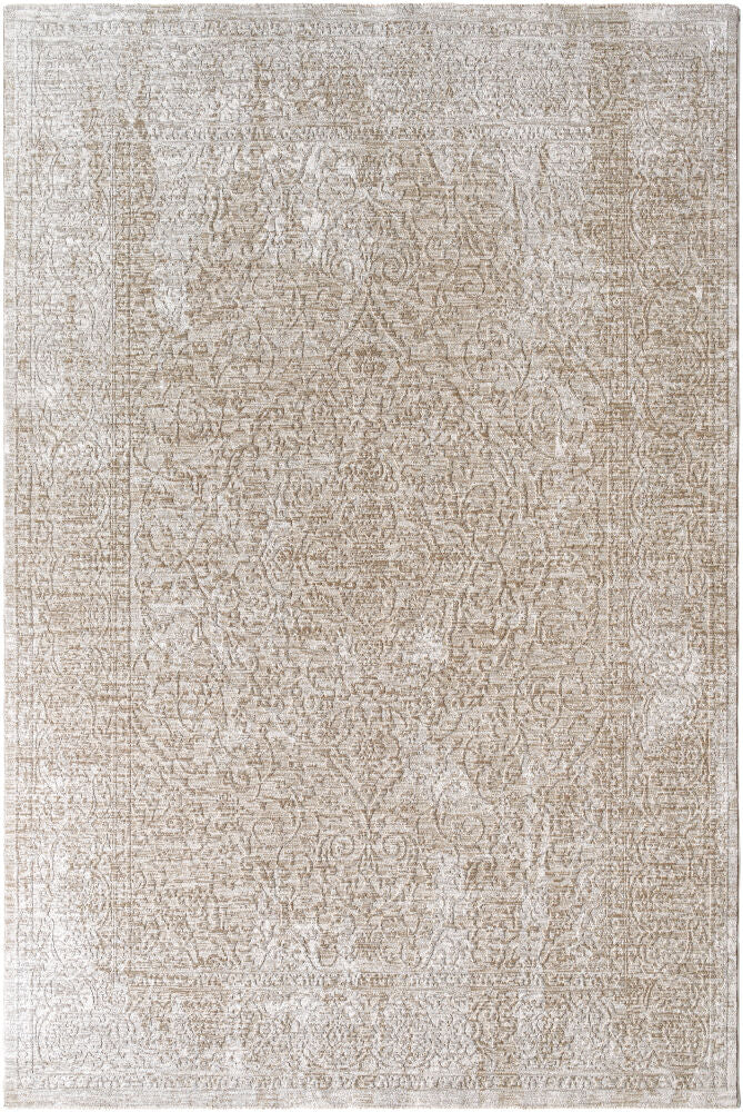 Masterpiece Machine Woven Rug — Cream/Light Gray