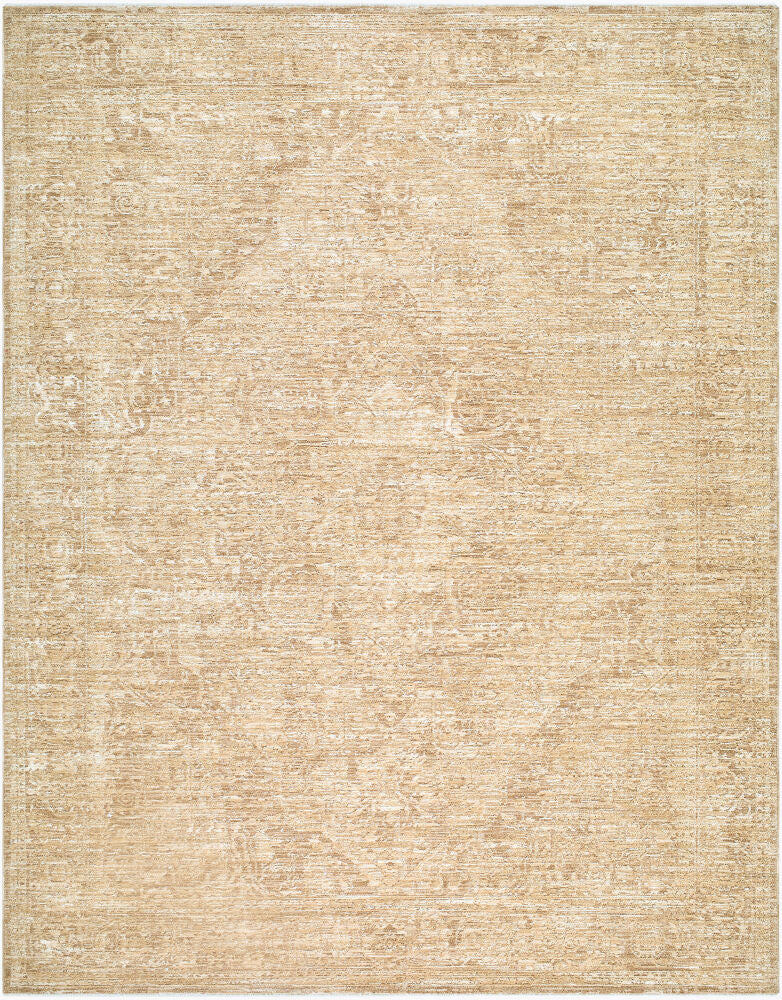 Masterpiece Machine Woven Rug — Light Gray/Tan