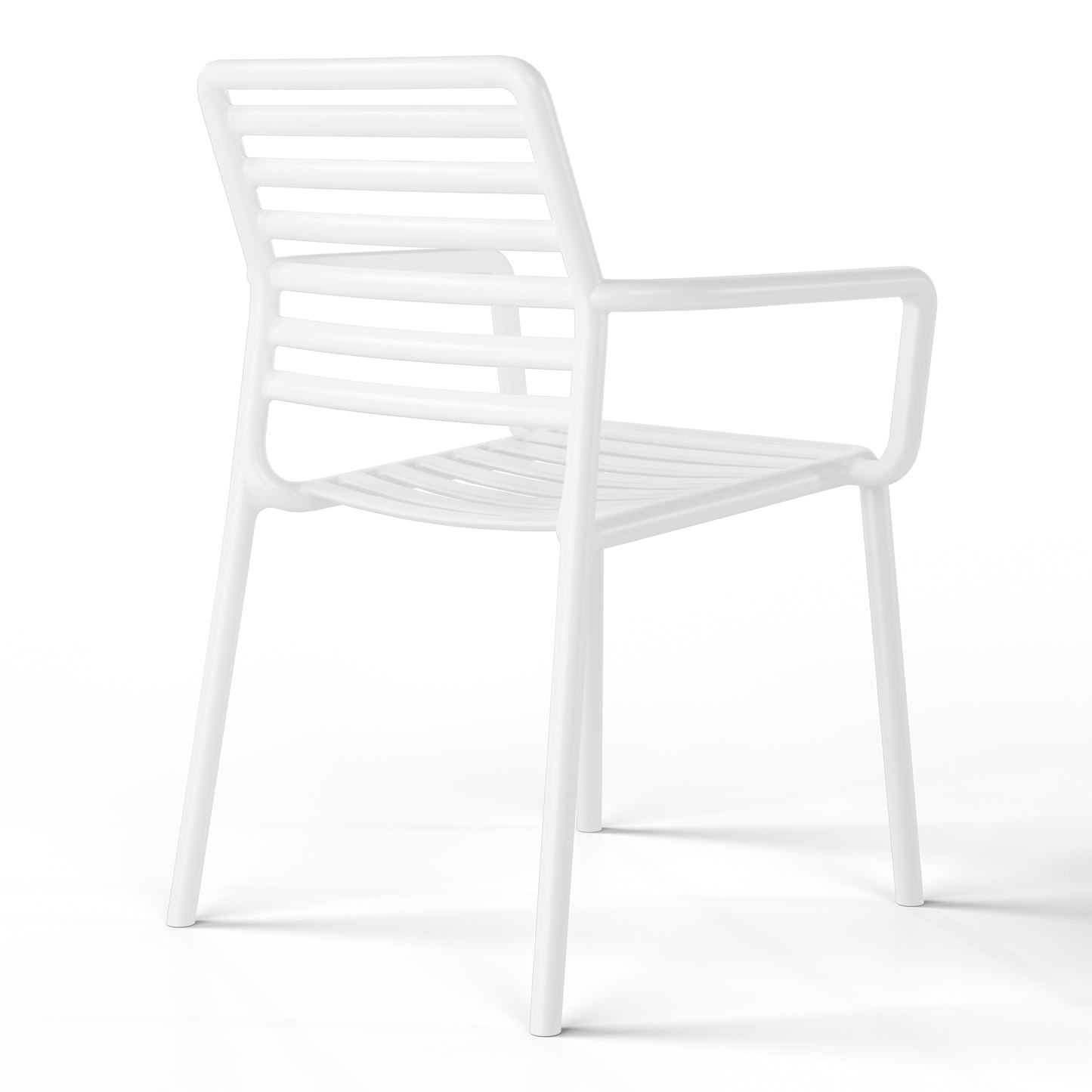 Polyform Stacking Dining Arm Chair (Set of 4) Seahawk Designs Patio Dining Chairs