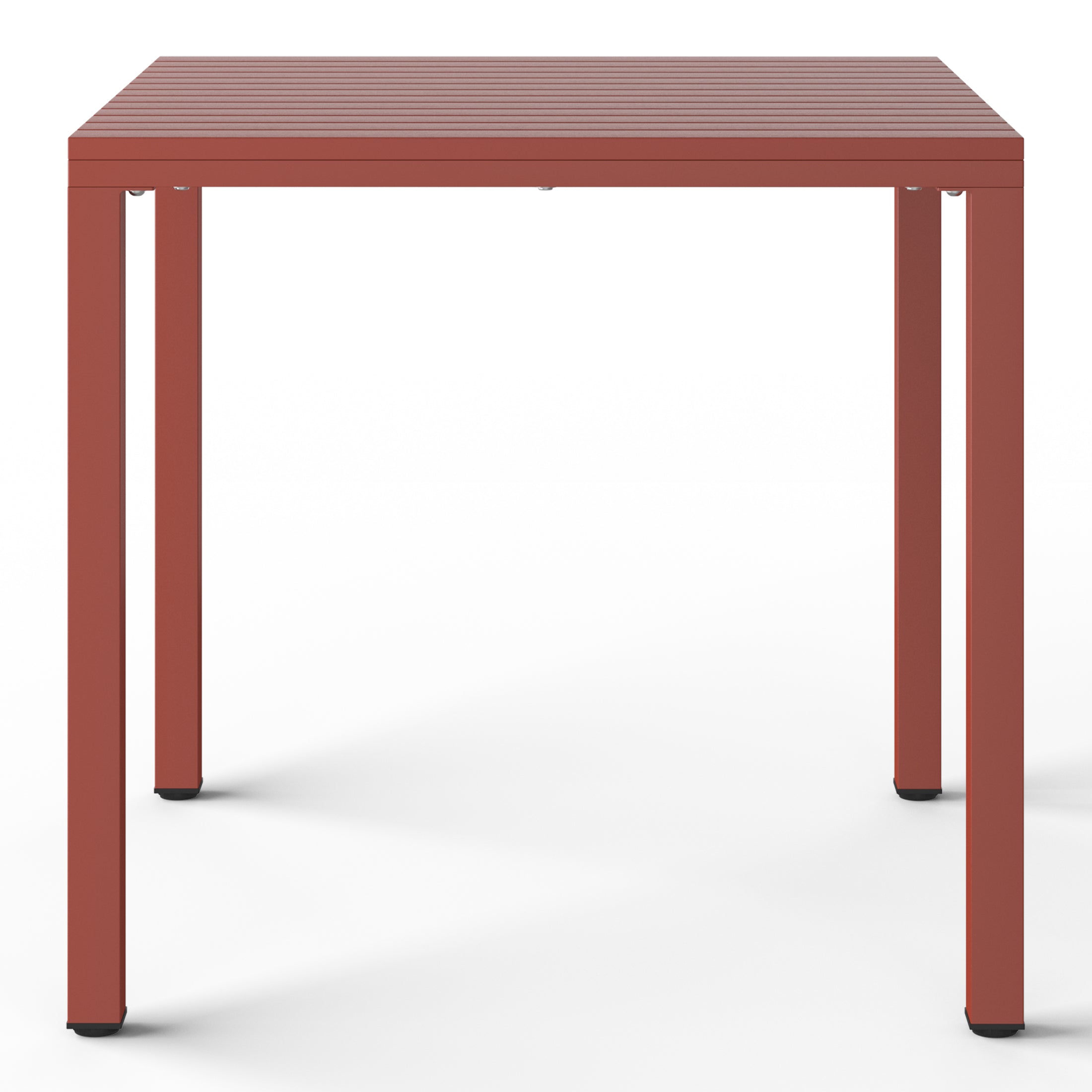 Polyform 31.5" Square Dining Table with Metal Frame Seahawk Designs Patio Dining Tables