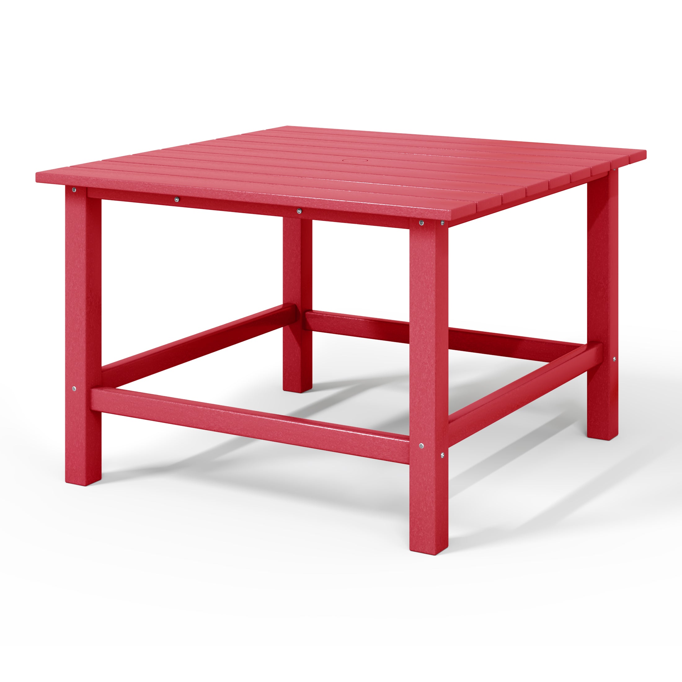 Tiny Terraces Kids' All-Weather Outdoor Square Dining Table (31" Top) Seahawk Designs Kids Patio Dining Tables