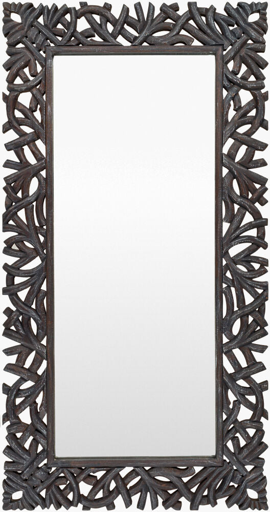 Manasquan Full Length Mirror — Black